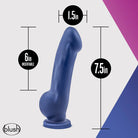 Avant D8 Ergo Indigo Dildo by Blush- The Nookie