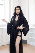 Alivia Black Playsuit with Gold Sliders Lingerie by Flash You & Me- The Nookie