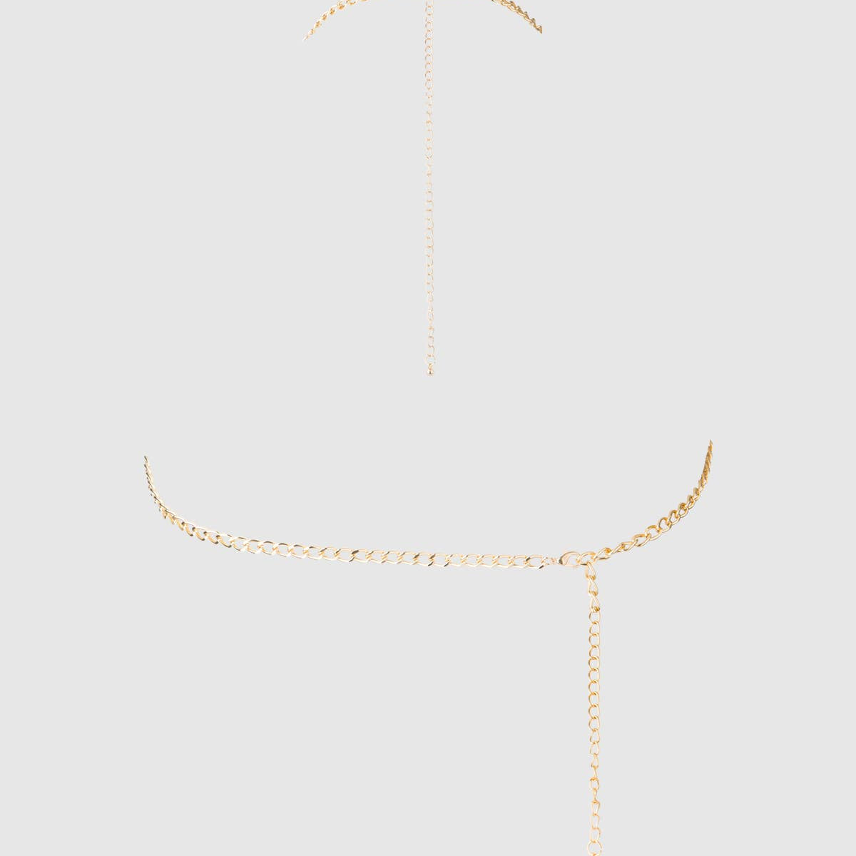 Chain Drape Bralette in Gold Lingerie by House of Desire- The Nookie