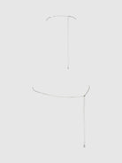 Silver Rhinestone Chest Bracket Lingerie by House of Desire- The Nookie