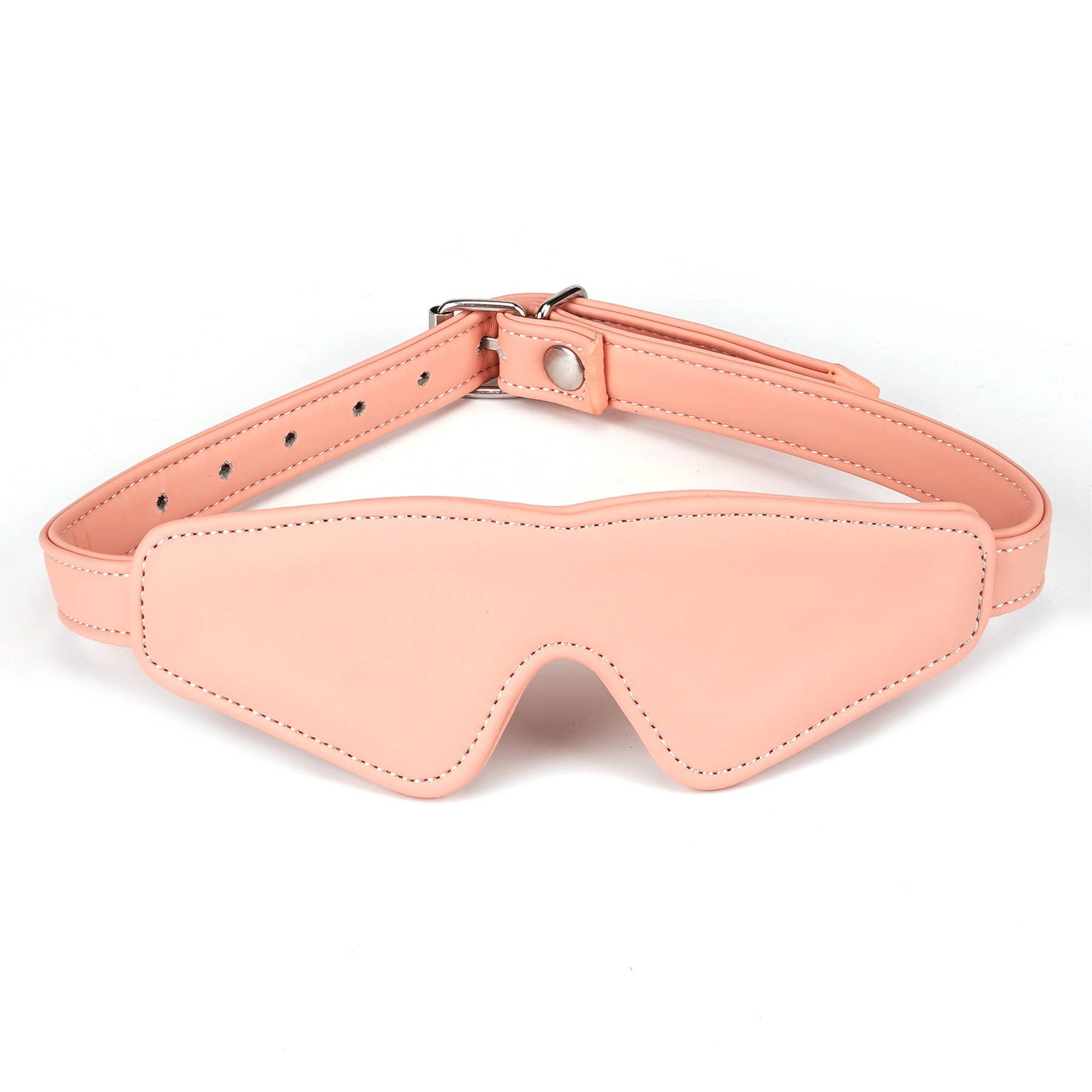 Dark Candy Pink Vegan Leather Blindfold Kink by Liebe Seele- The Nookie