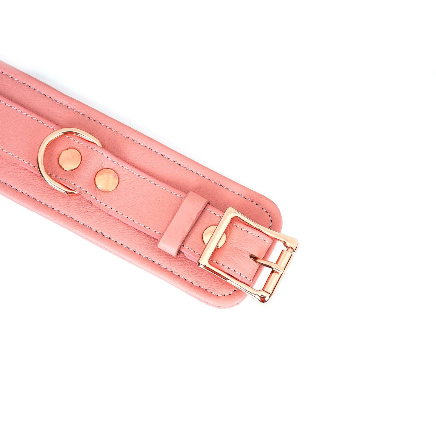 Pink Dream Leather Ankle Cuffs Kink by Liebe Seele- The Nookie