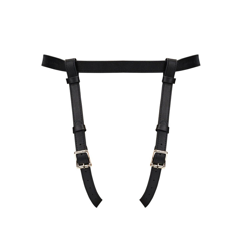  Dark Secret Leather Strap On Harness Harness by Liebe Seele- The Nookie