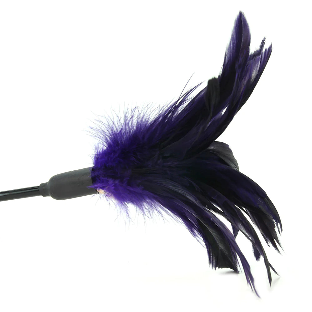 Starburst Feather Body Tickler in Violet Kink by Sportsheets- The Nookie