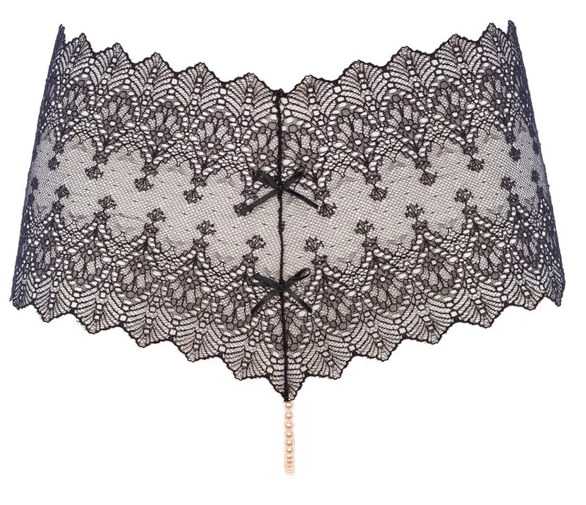 Geneva Panty Black Lingerie by Bracli- The Nookie