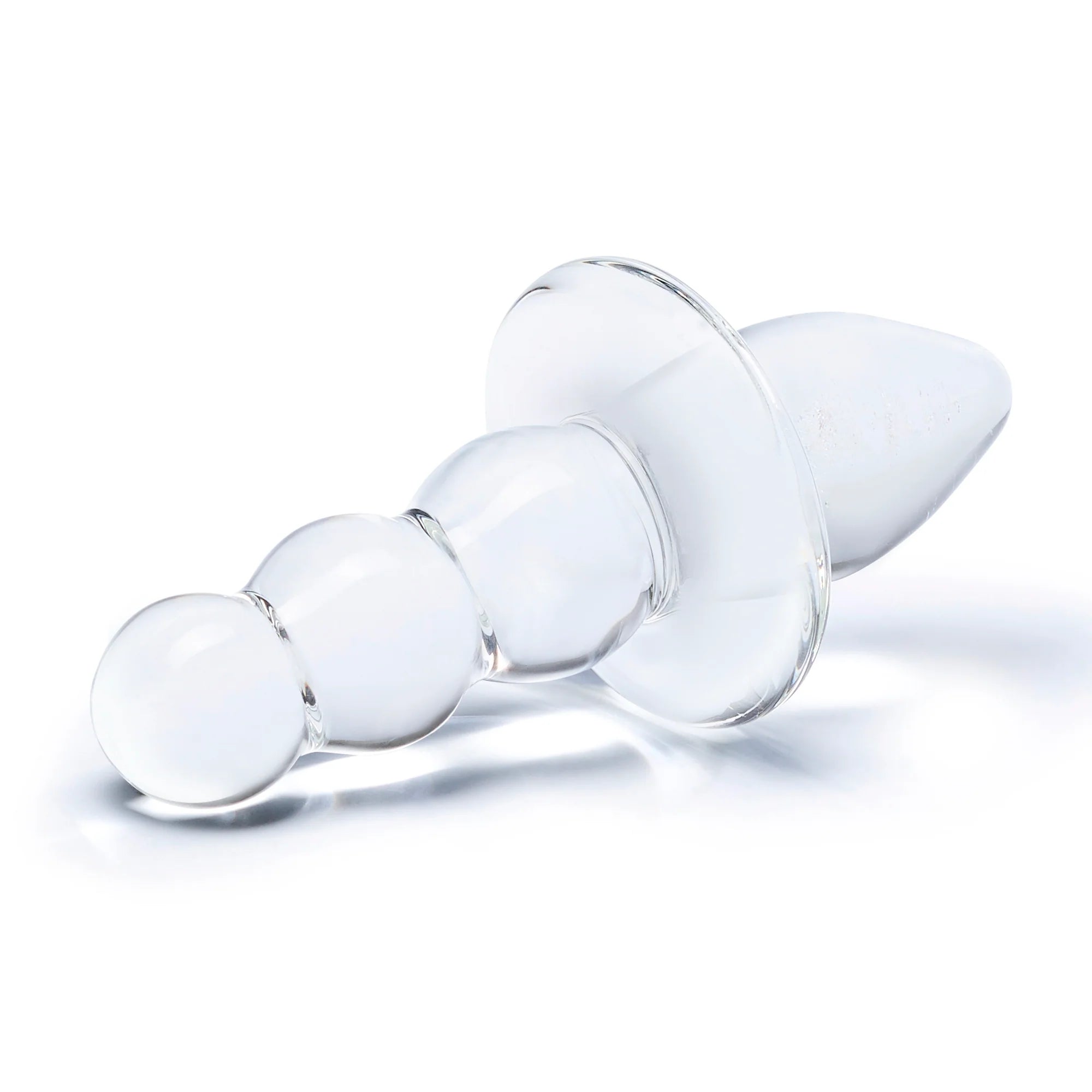 Titus Beaded Butt Plug Dildo by Glas- The Nookie