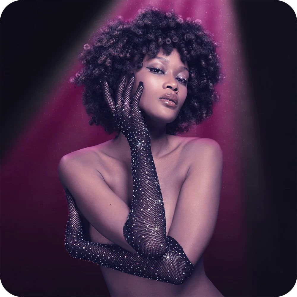 Jeweled Fishnet Full-Length Gloves by CalExotics- The Nookie