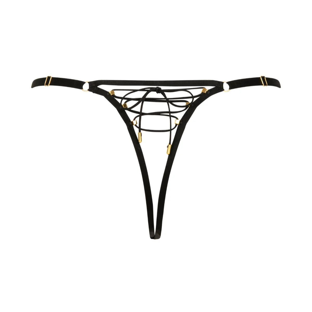 Enlace Me Open Thong Lingerie by Atelier Amour- The Nookie