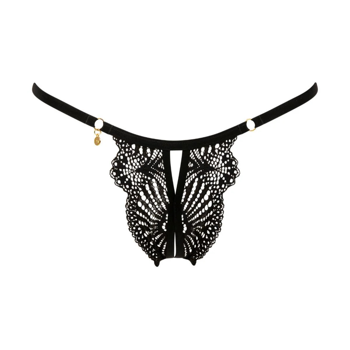 Enlace Me Open Thong Lingerie by Atelier Amour- The Nookie