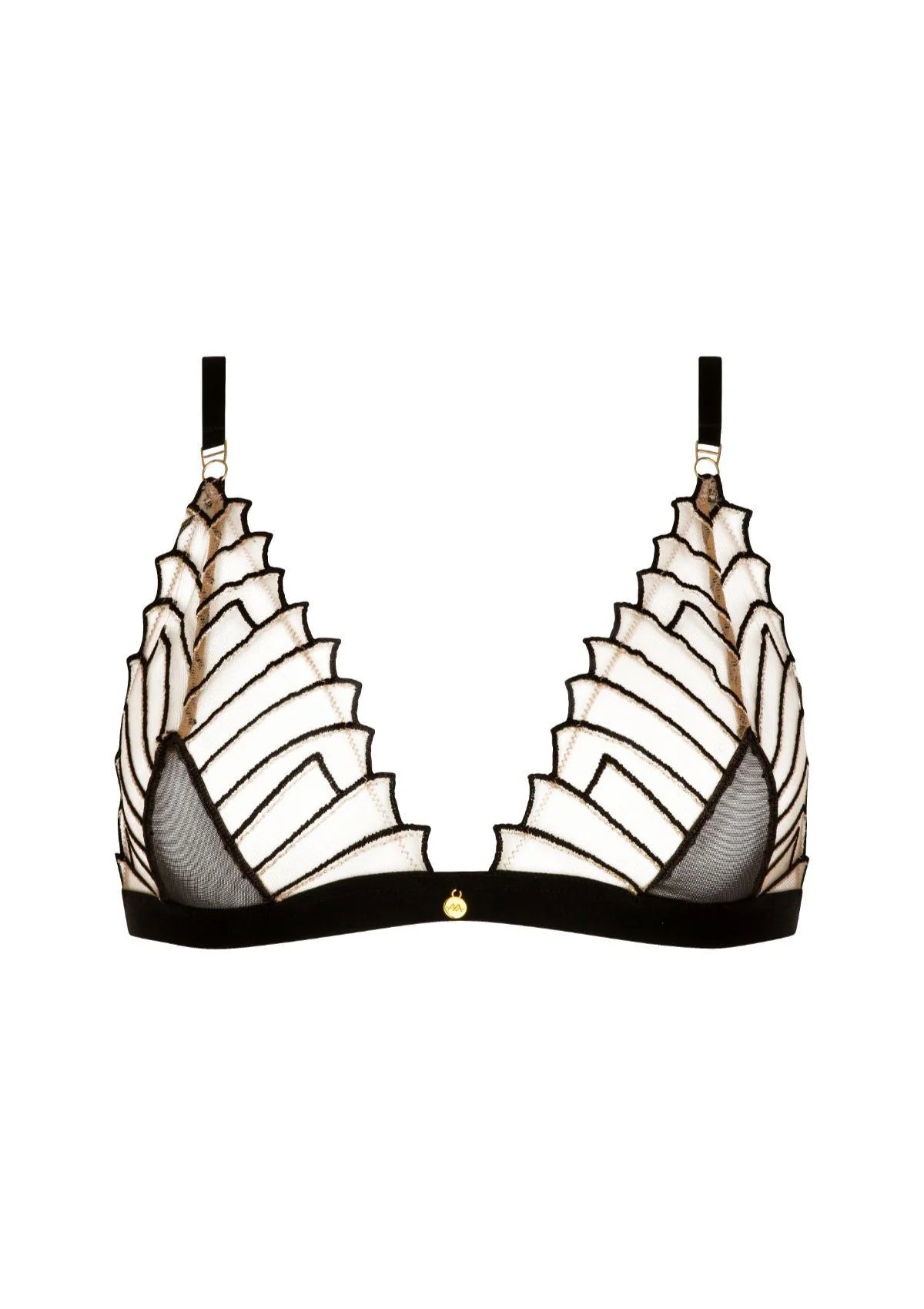 Cosmic Dream Triangle Bra Lingerie by Atelier Amour- The Nookie