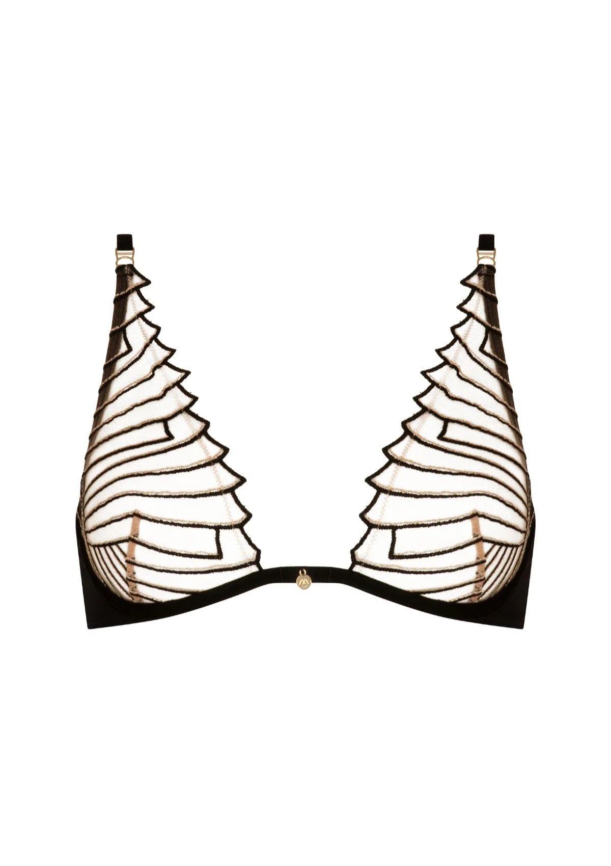 Cosmic Dream Triangle Frame Bra Lingerie by Atelier Amour- The Nookie