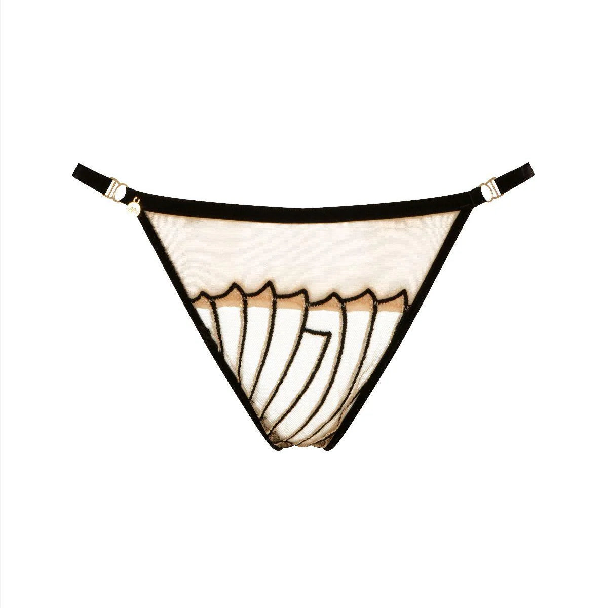 Cosmic Dream Open Brief Lingerie by Atelier Amour- The Nookie