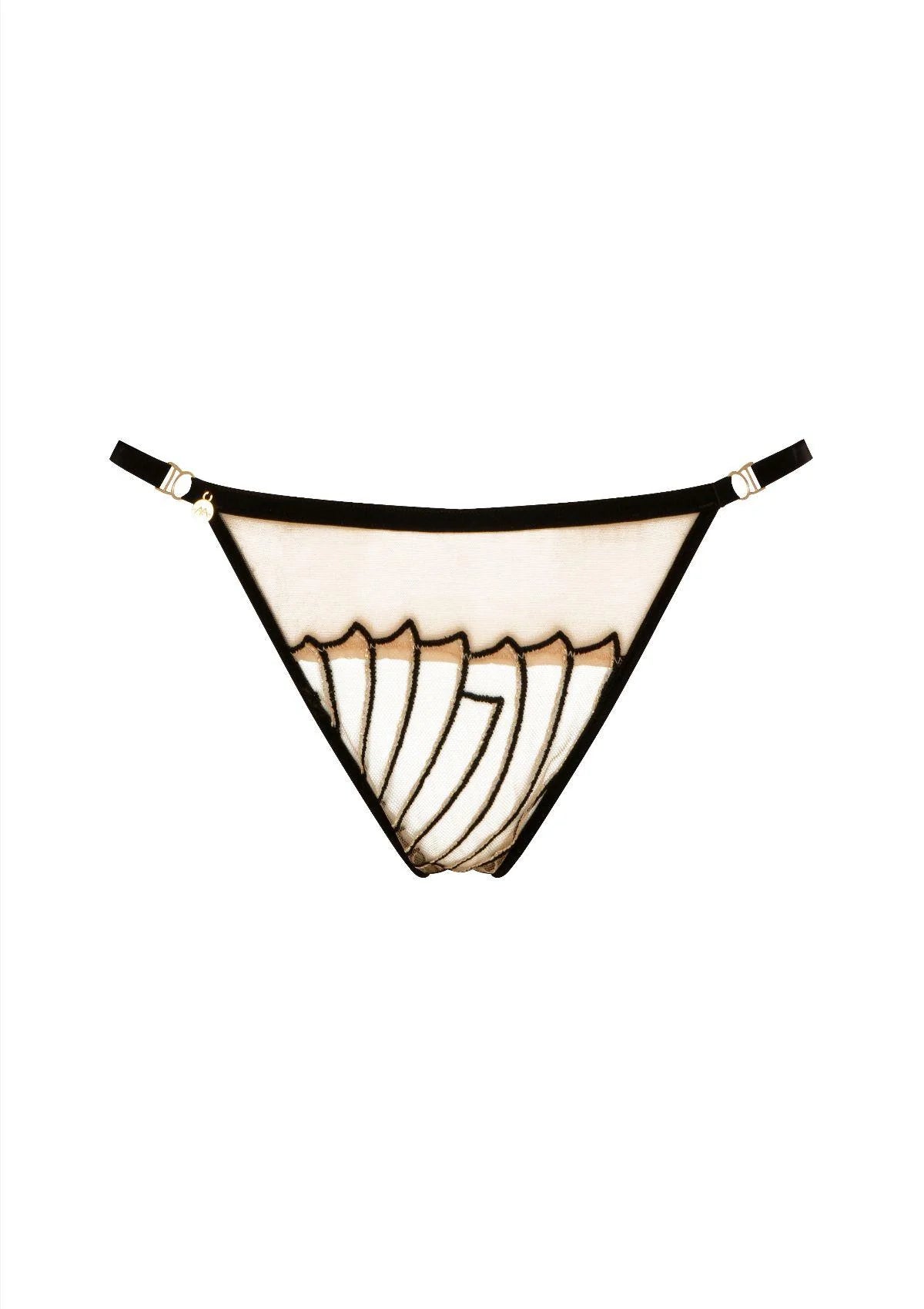 Cosmic Dream Open Brief Lingerie by Atelier Amour- The Nookie