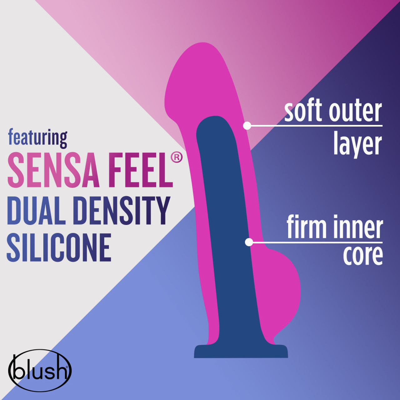 Avant D10 Ergo Mini Dildo by Blush- The Nookie