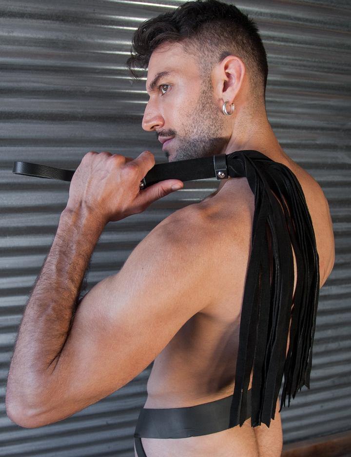 24" Basic Suede Flogger Kink by Stockroom- The Nookie