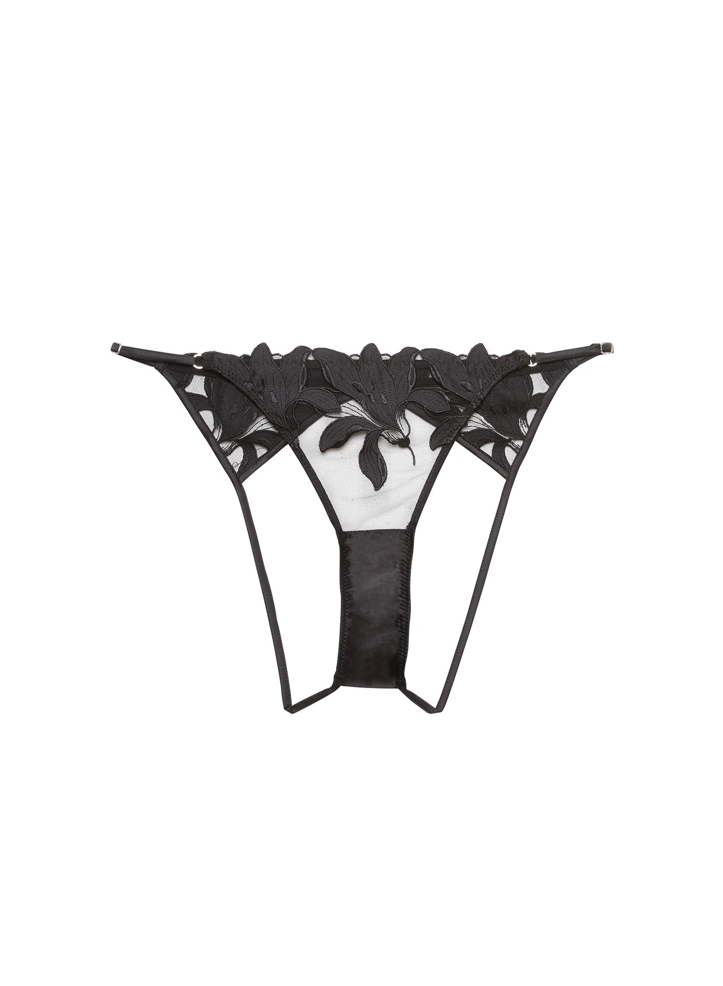 Lily Embroidery Ouvert Panty Lingerie by fleur du mal- The Nookie