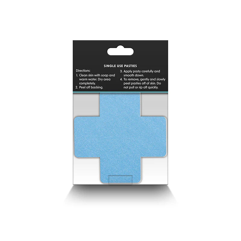 Pastel Cross Pasties Lingerie by NS Novelties- The Nookie