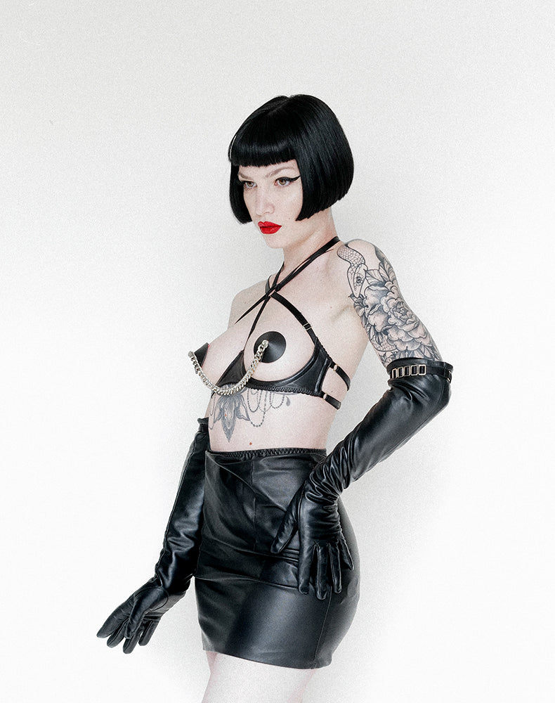 Chain Nipplets Black Lingerie by Elf Zhou- The Nookie