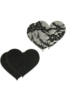 Peekaboos Satin and Lace Heart Pasties Lingerie by X-Gen- The Nookie