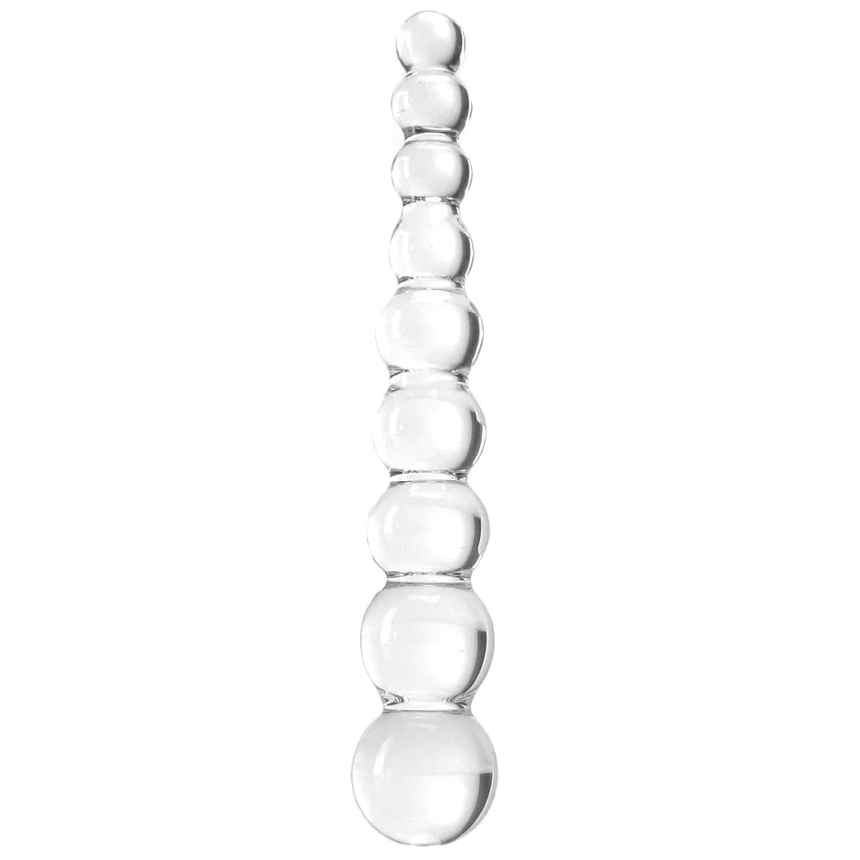 Icicles No. 02 Glass Massager Dildo by Pipedream- The Nookie