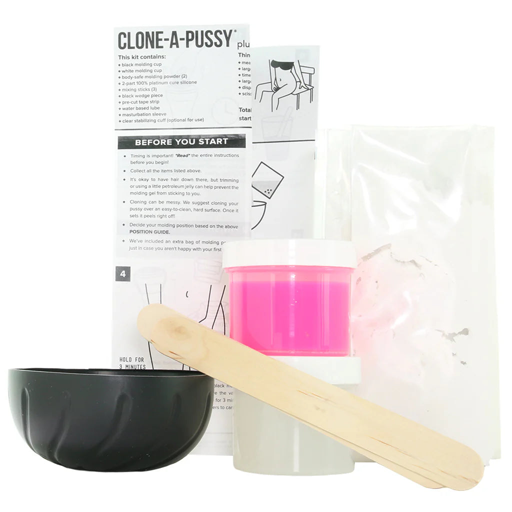 Clone-A-Pussy Plus+ Sleeve Kit in Hot Pink Penis Pleasure by Empire Labs- The Nookie