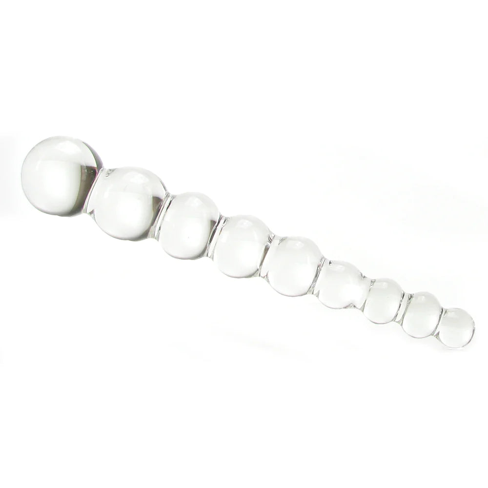 Icicles No. 02 Glass Massager Dildo by Pipedream- The Nookie