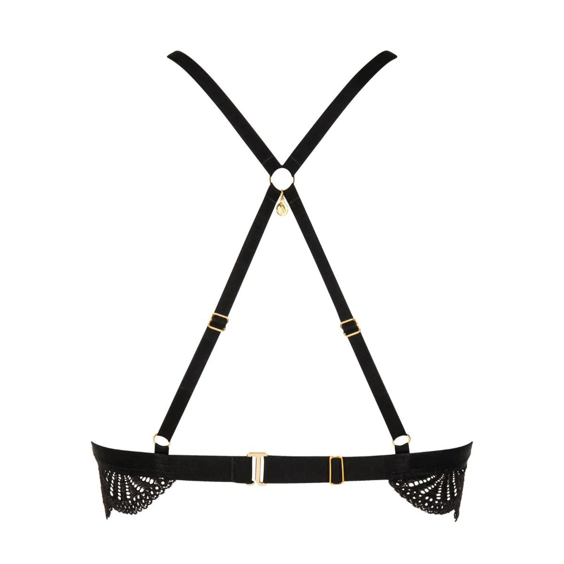 Enlace Me Open Triangle Bra Lingerie by Atelier Amour- The Nookie