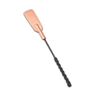 Rose Gold Memory Foam Short Leather Riding Crop Kink by Liebe Seele- The Nookie