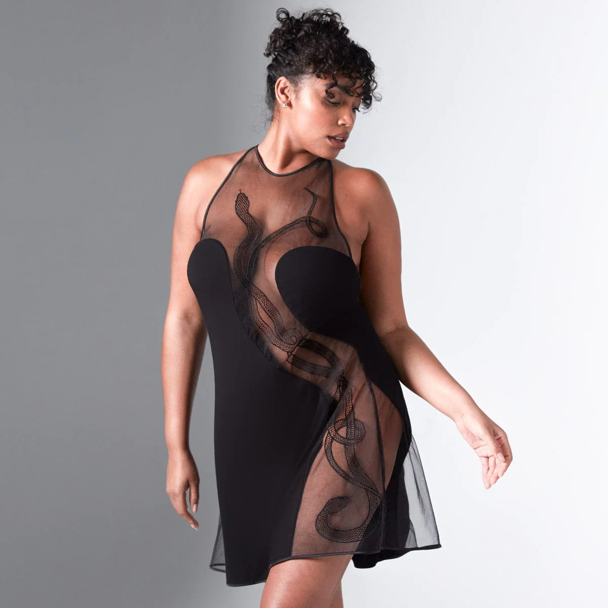 Medusa Slip Dress Lingerie by Thistle & Spire- The Nookie