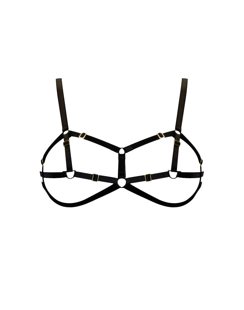 D-Ring Bondage Bra Lingerie by Elf Zhou- The Nookie