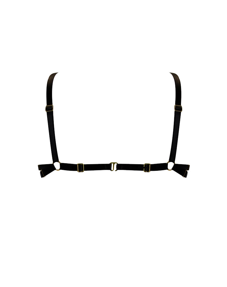 D-Ring Bondage Bra Lingerie by Elf Zhou- The Nookie
