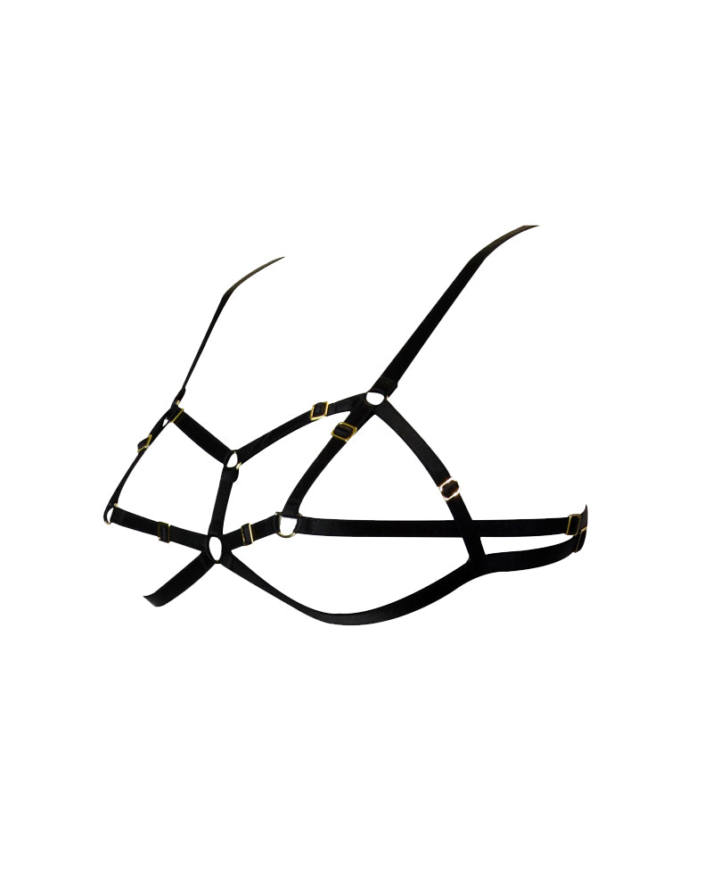D-Ring Bondage Bra Lingerie by Elf Zhou- The Nookie