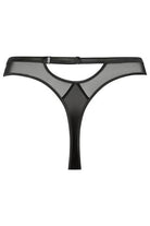 West Black Half Moon Cut-Out G-String Lingerie by RAVEN + ROSE- The Nookie