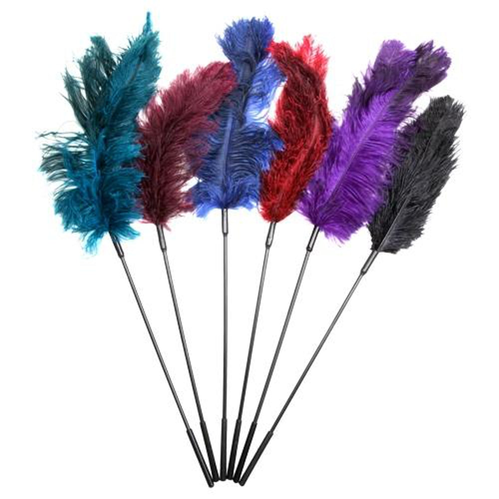 Red Ostrich Tickler Kink by Sportsheets- The Nookie