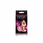 Small Rose Gold Plug with Pink Gem Dildo by NS Novelties- The Nookie