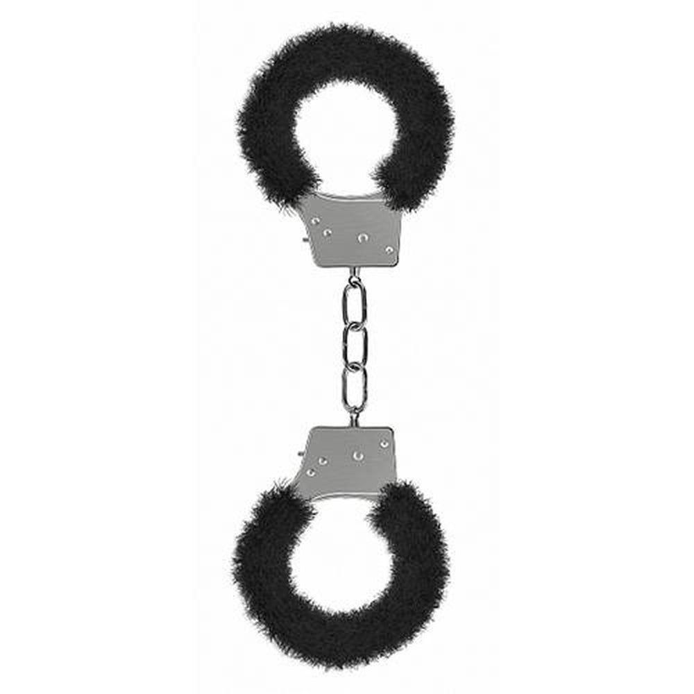 Beginner's Furry Black Handcuffs Kink by Shots Toys- The Nookie
