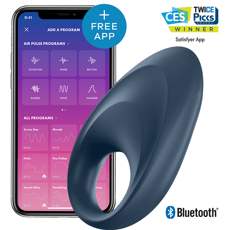 Mighty One Ring with App Cock Ring by Satisfyer- The Nookie