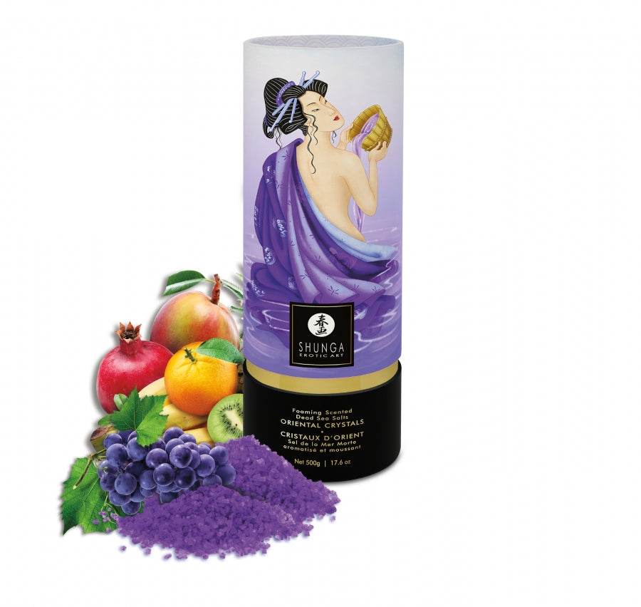 Oriental Crystals Bath Salt - Exotic Fruits Bath & Body by Shunga- The Nookie