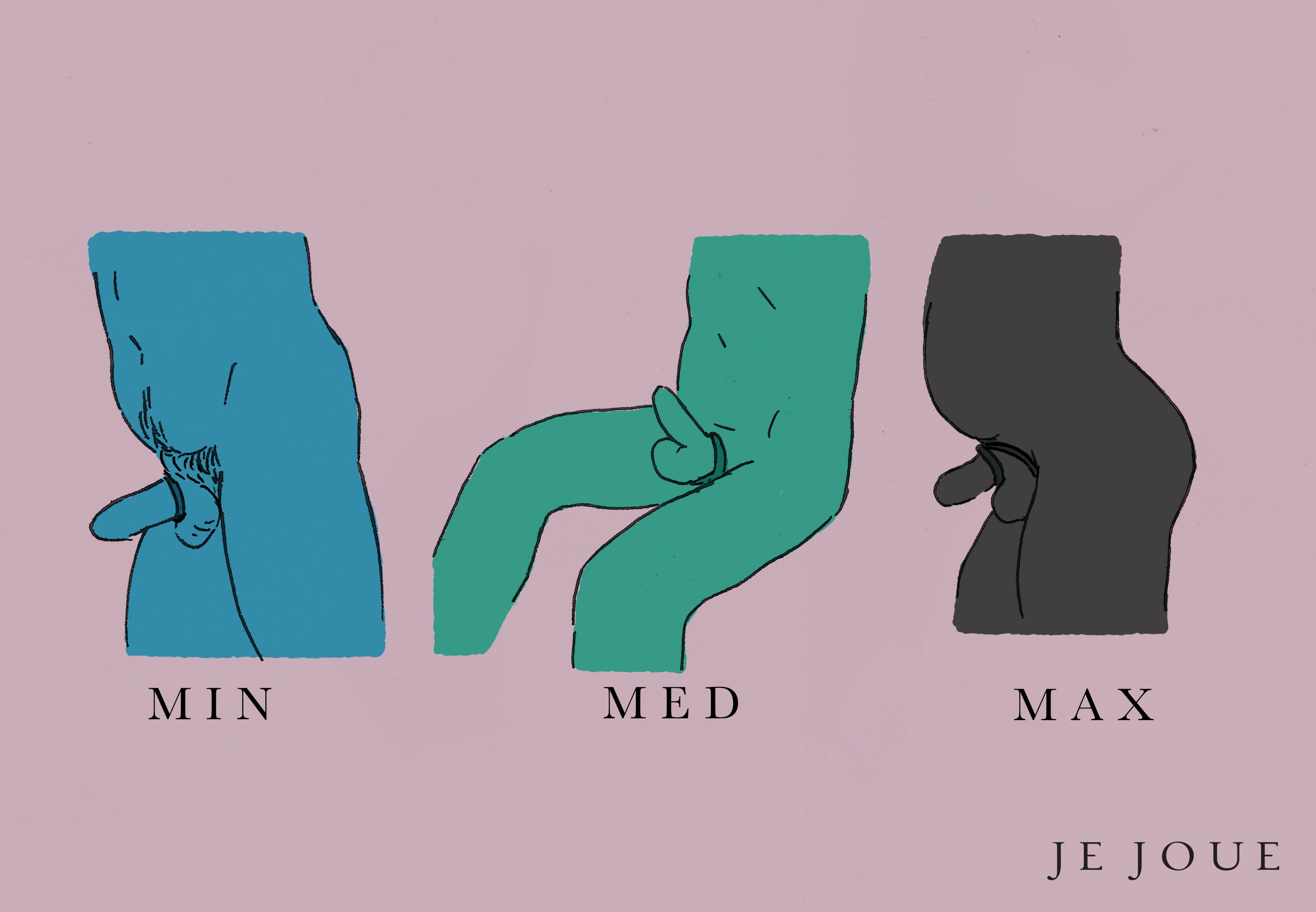 Silicone Cock Ring Set Cock Ring by Je Joue- The Nookie