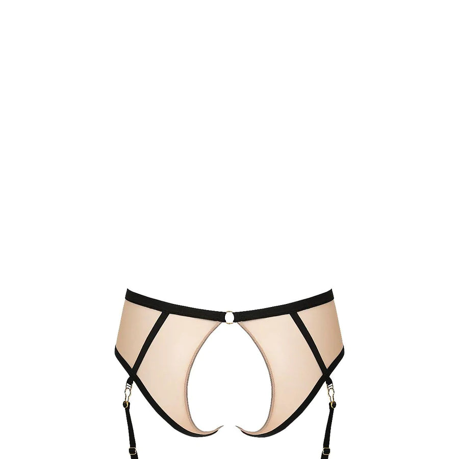Insoutenable Légèreté Open Brief in Skin Lingerie by Atelier Amour- The Nookie