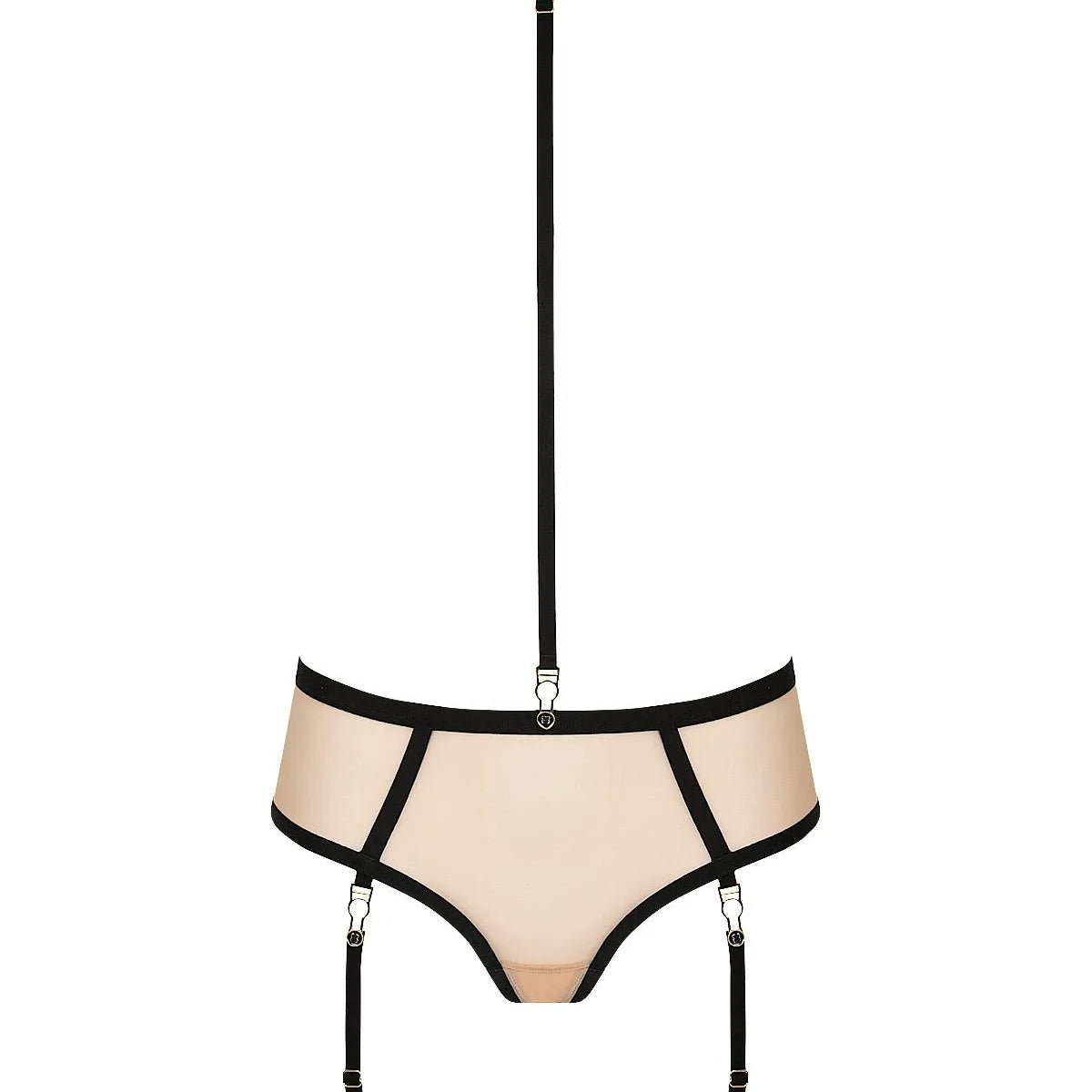 Insoutenable Légèreté Open Brief in Skin Lingerie by Atelier Amour- The Nookie