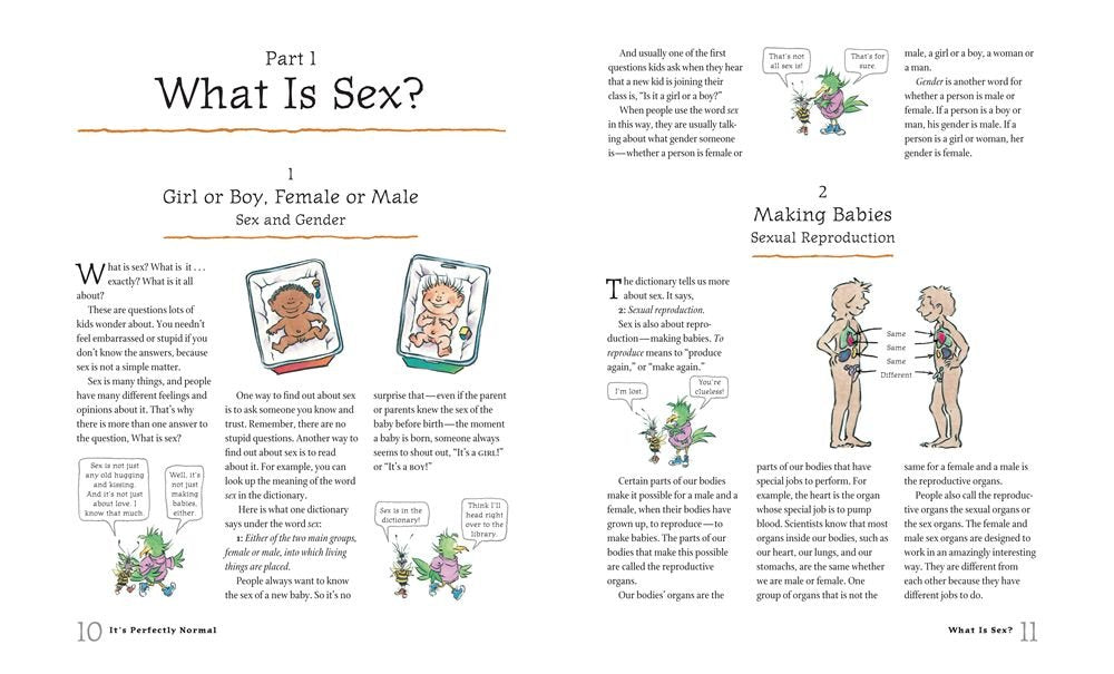 It's Perfectly Normal Book by Candlewick Press- The Nookie