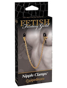 Fetish Fantasy Gold Nipple Clamps Kink by Pipedream- The Nookie