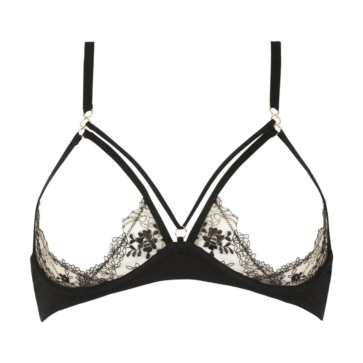 Après Minuit Open Bra Lingerie by Atelier Amour- The Nookie