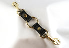 Black & Brass Two-Way Connector Kink by Aslan Leather- The Nookie