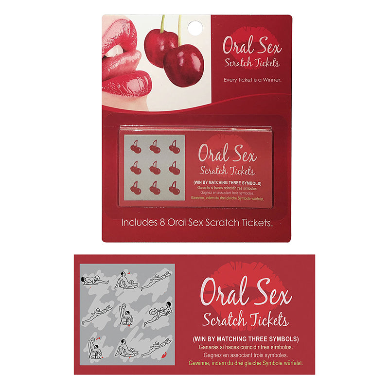 Oral Sex Scratch Tickets Game by Kheper Games- The Nookie