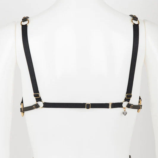 Onyx Harness Lingerie by Fräulein Kink- The Nookie