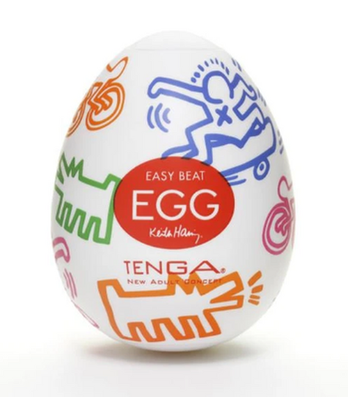  Keith Haring Egg Street Penis Pleasure by Tenga- The Nookie