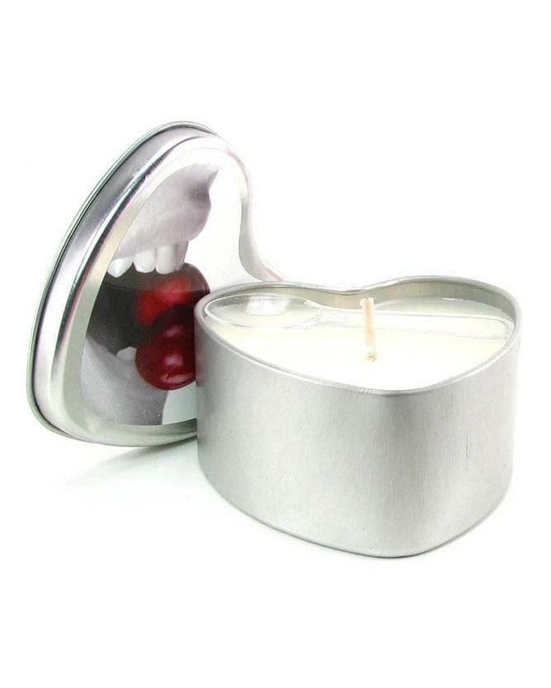 Earthly Body Edible Massage Oil Candle Cherry Massage by Earthly Body- The Nookie