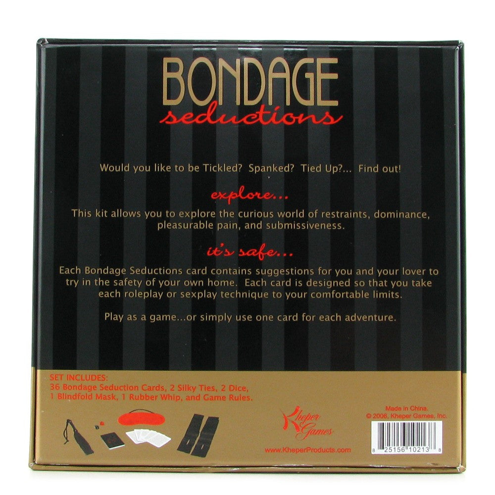 Bondage Seductions Game by Kheper Games- The Nookie